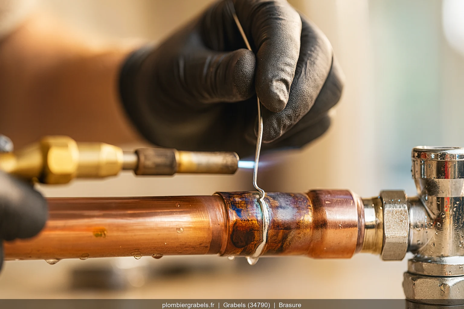 Reparation de canalisation a Grabels
