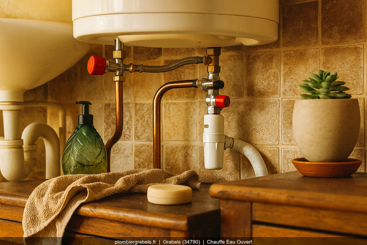 Reparation de chauffe-eau a Grabels